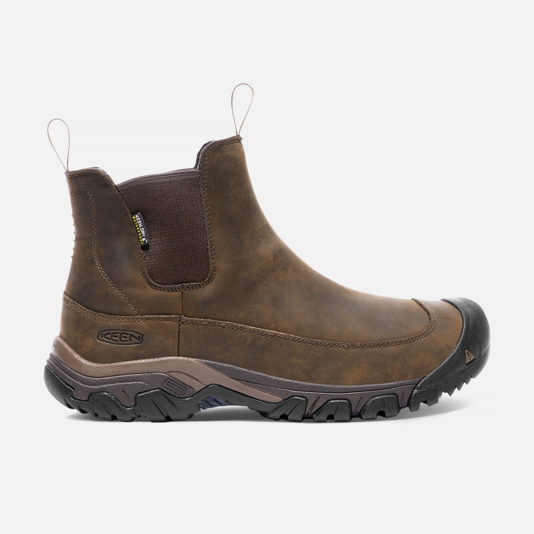 Keen Anchorage III Waterproof Boots - Men's Brown Boots